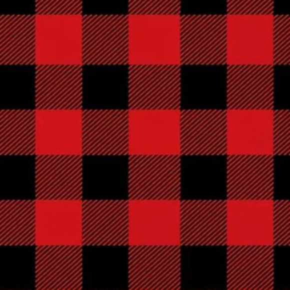 NEW RED BLACK ALL SEASONS POLYESTER DECORATIVE PLAID PILLOW COVER 18" X 18" - Picture 3 of 3